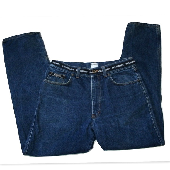 Moschino Other - Moschino Logoed Waist Men's Jeans